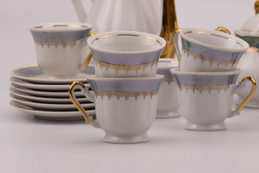 Service à café vintage en porcelaine de chez Fena Porzellan