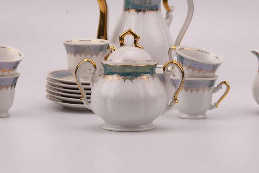 Service à café vintage en porcelaine de chez Fena Porzellan