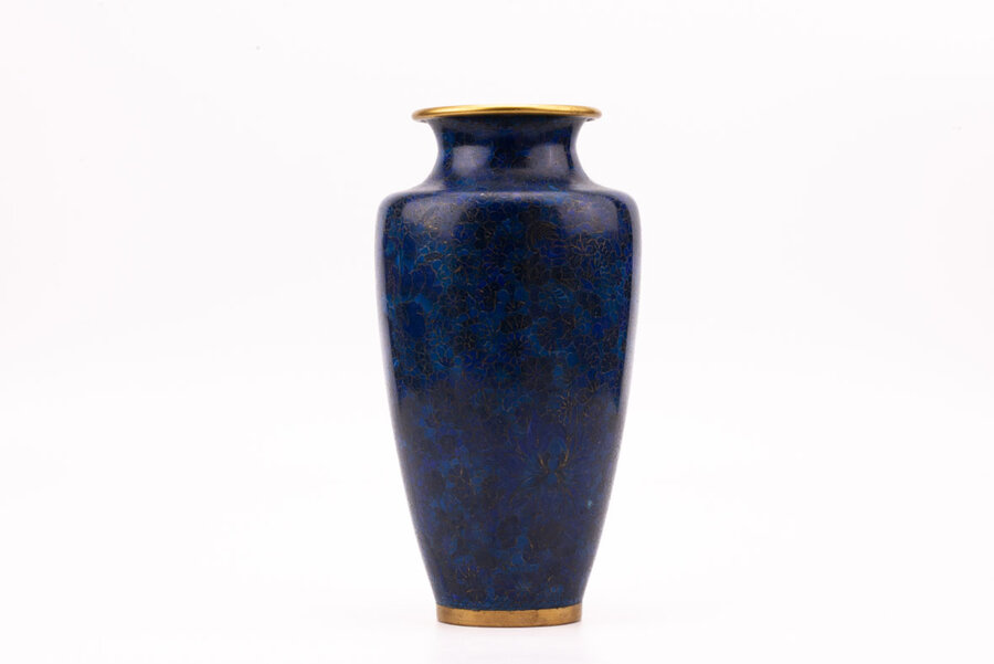 Vase chinois émaillé (2 dispos)