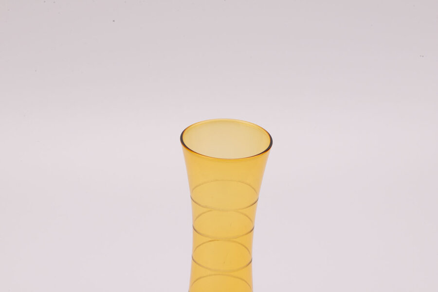 Petit vase ambré vintage