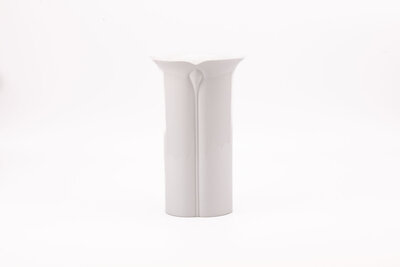 Très grand vase Arzberg Corso Cnospa en porcelaine blanche