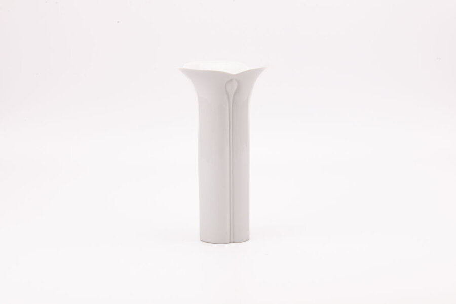 Vase en porcelaine blanche Arzberg Corso Cnopsa