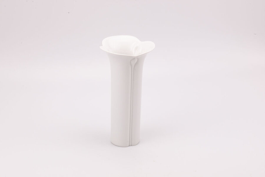 Vase en porcelaine blanche Arzberg Corso Cnopsa