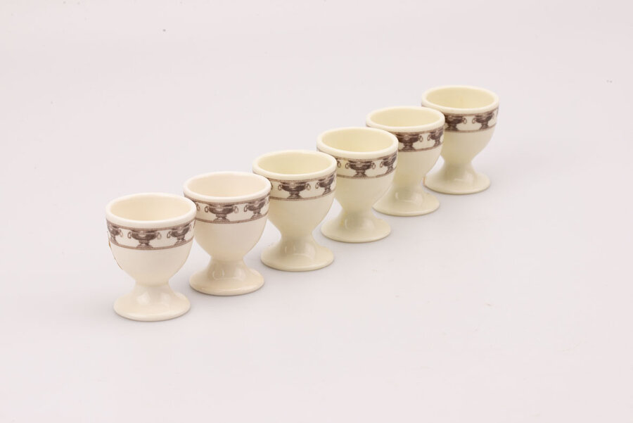 6 coquetiers vintage