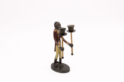 Bougeoir singe majordome / Butler Monkey Candle Holder