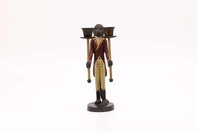 Bougeoir singe majordome / Butler Monkey Candle Holder