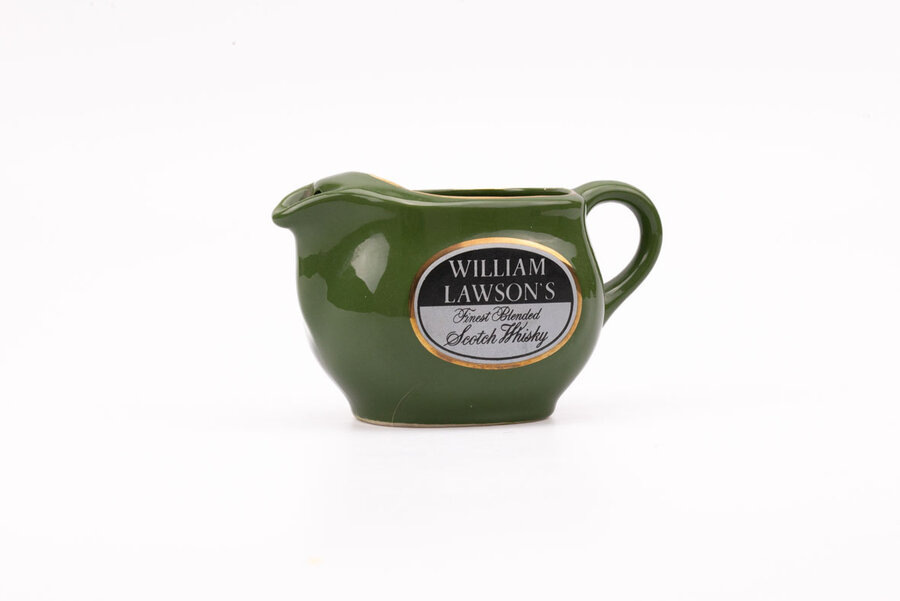 Pichet à whisky ancien William Lawson's vert