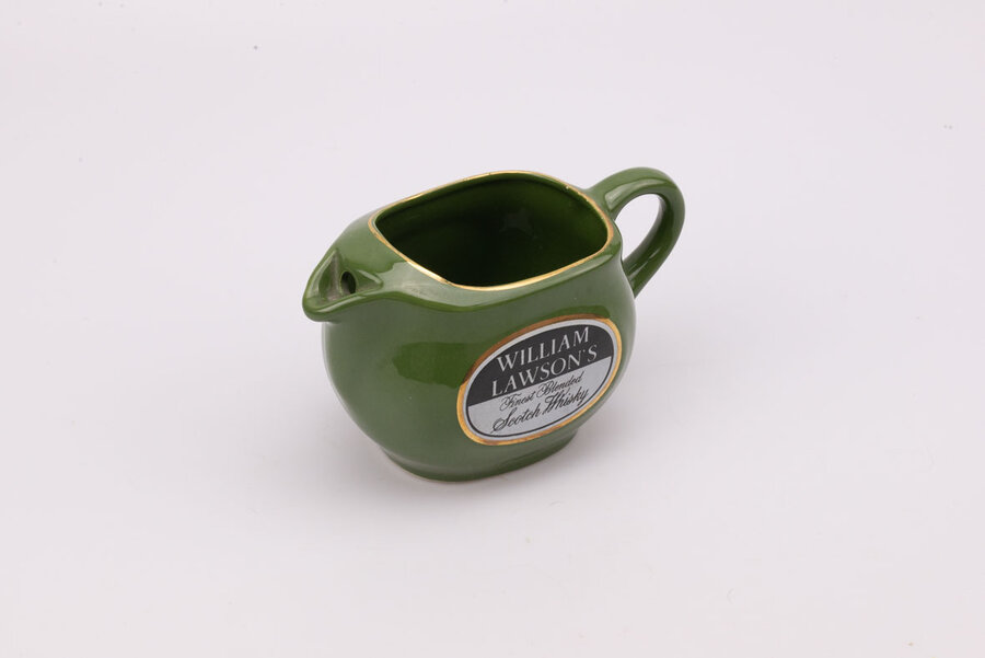 Pichet à whisky ancien William Lawson's vert