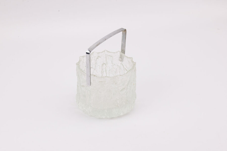 Seau à glace/glaçons Pukeberg en verre épais