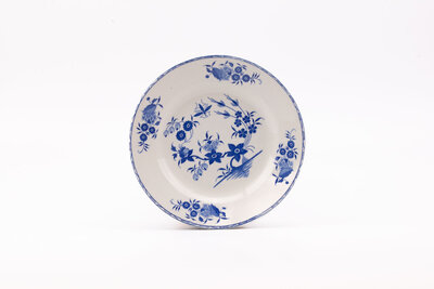 6 assiettes anciennes Grand bouquet de Boch 