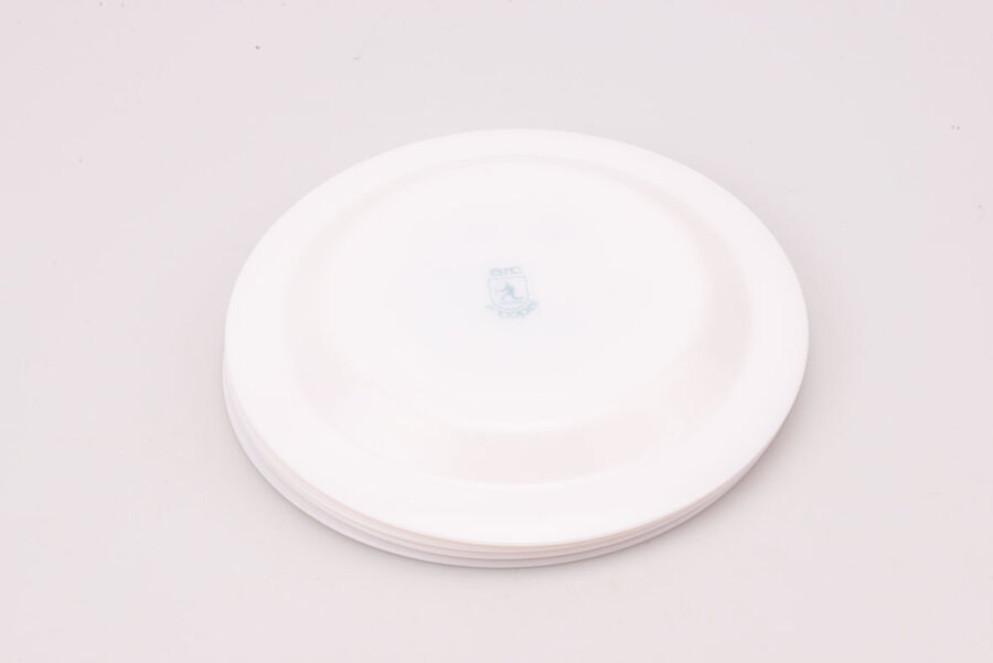 4 assiettes à dessert Arcopal Fleurs champêtres