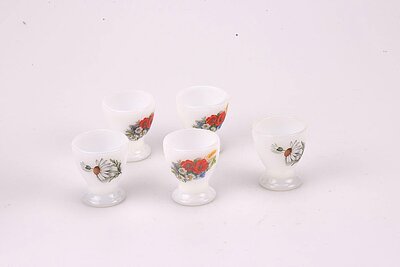 5 coquetiers Arcopal 
