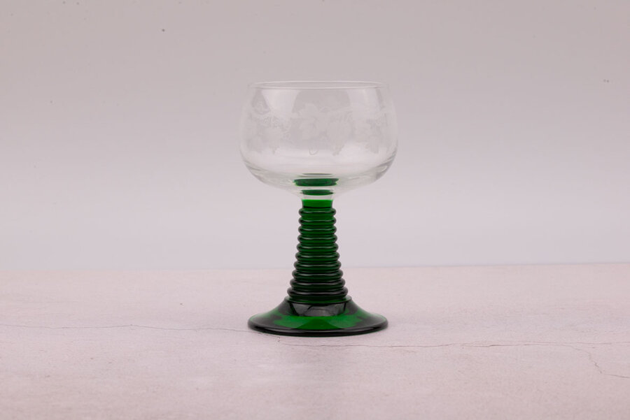6 verres à vin d'Alsace 0,2 l