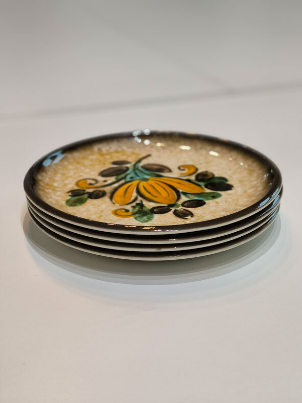 4 assiettes à dessert Boch Corfou