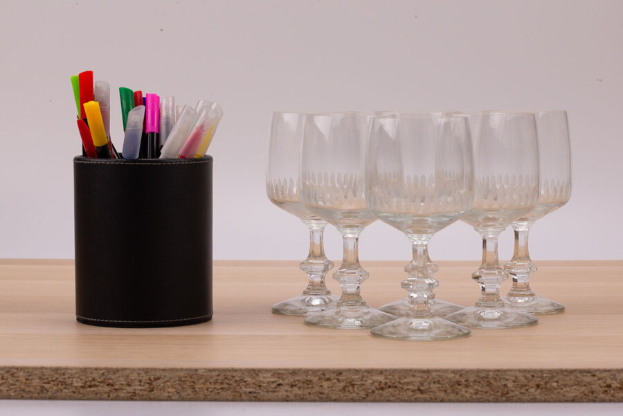 8 verres à vin Durobor 