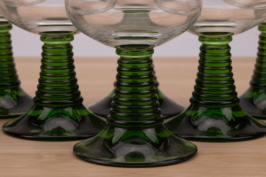 9 verres à vin d'Alsace