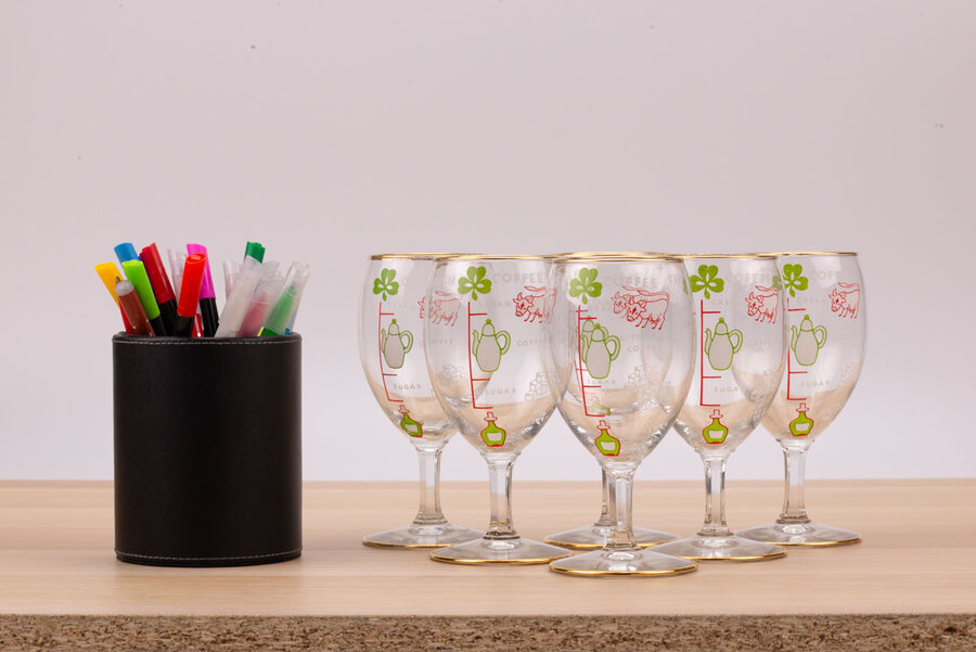 Verre spécial pour Irish coffee