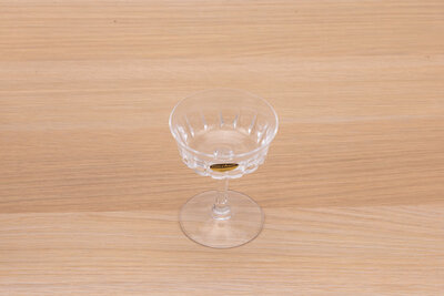 5 petits verres en cristal d'Arques