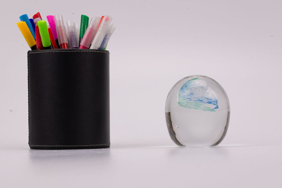 Boule sulfure en verre