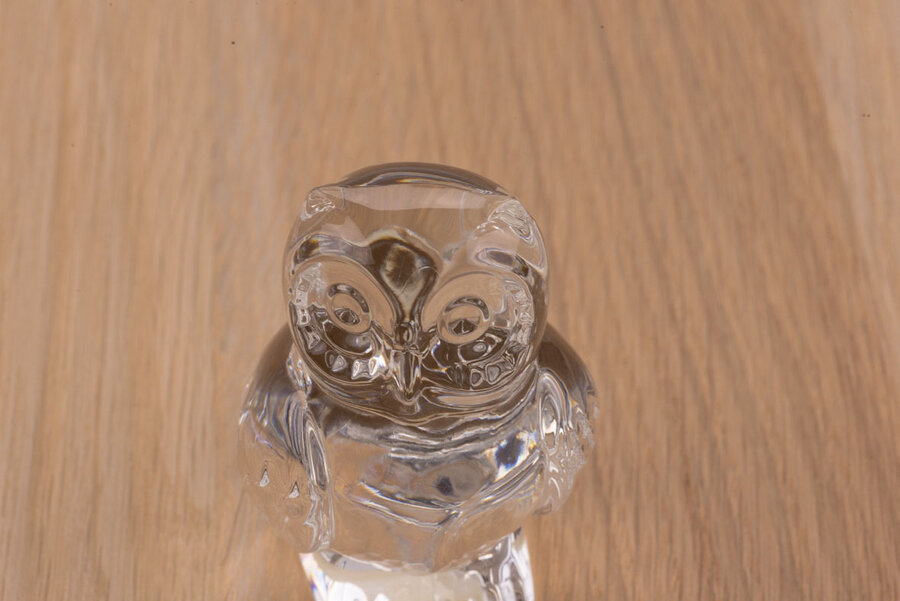 Figurine hibou en cristal