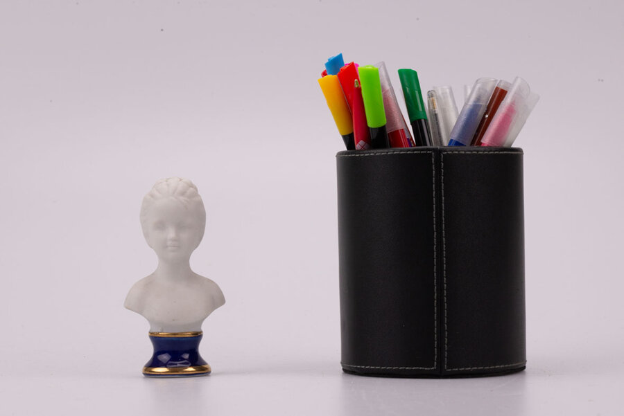 Buste fille Louise Brongniart biscuit Limoges