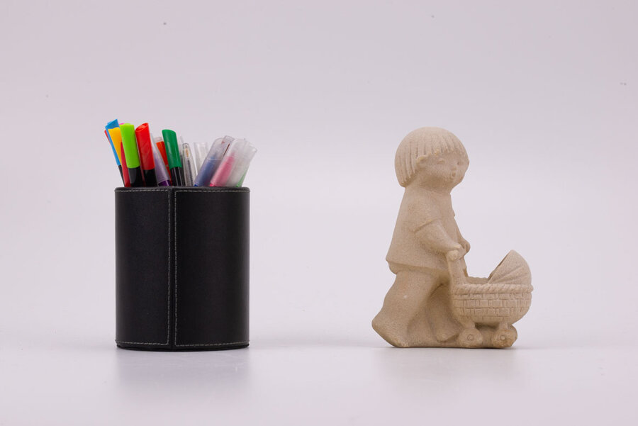 Figurine poussette Marbell Stone Art