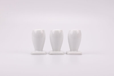 3 bougeoirs pour bougie fine de la  manufacture bavaroise Hutschenreuther