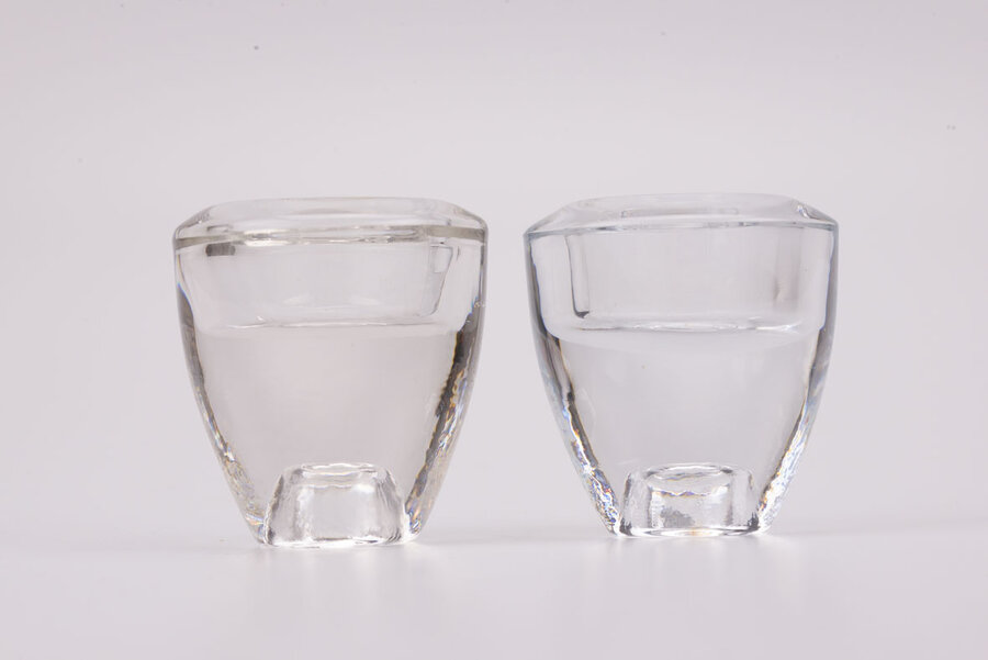 Bougeoir Leonardo utilisable des deux côtés