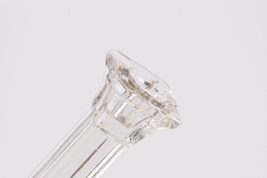 Chandelier en verre vintage