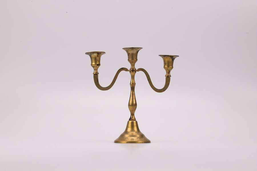 Chandelier laiton 3