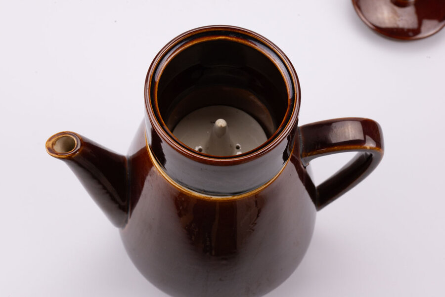 Cafetière vintage en porcelaine de chez Villeroy & Boch