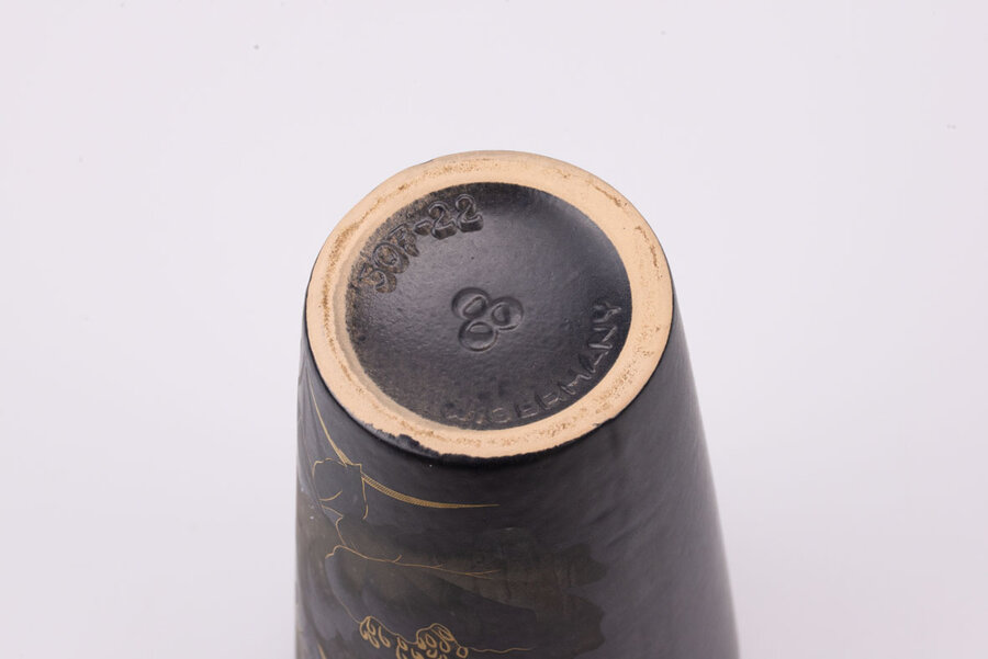 Vase vintage en céramique signé par Carstens Tönnieshof