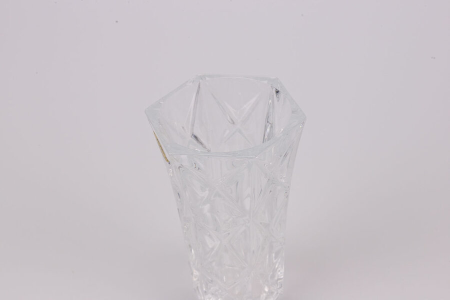 Petit vase vintage en cristal d'Arques modèle Sully