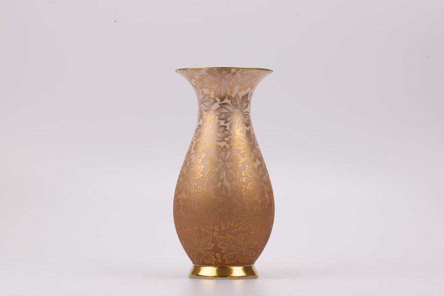 Vase vintage en porcelaine de la manufacture Johann Seltmann Bavaria