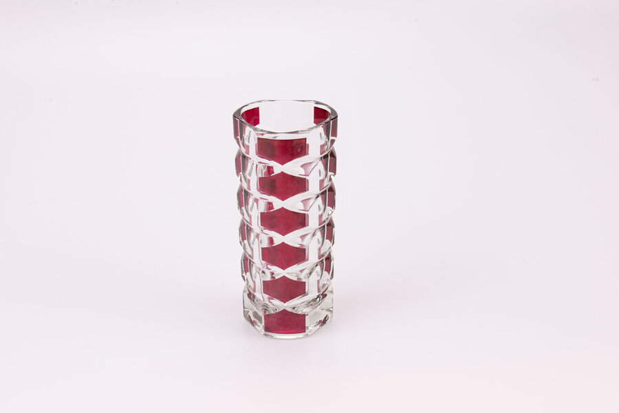 Vase en verre rubis Luminarc 
