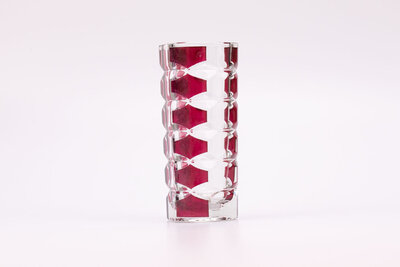 Vase en verre rubis Luminarc 