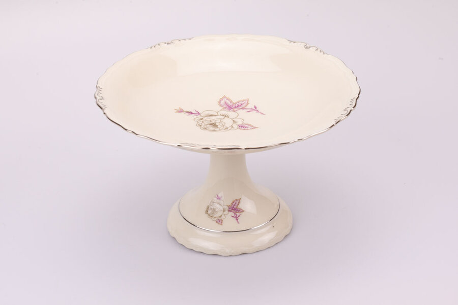 Compotier en porcelaine Royal Eelag Czechoslovakia 