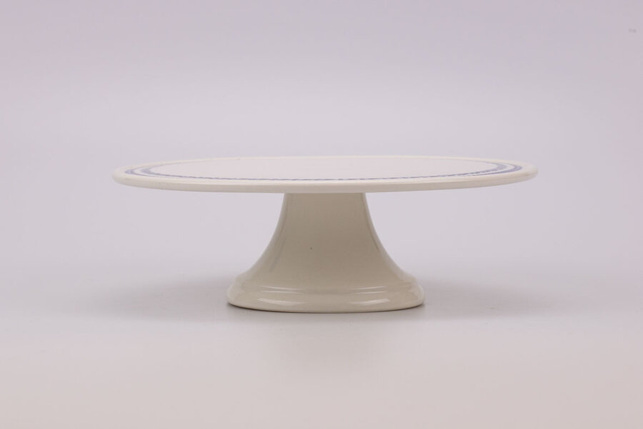 Présentoir à gâteau en faïence Royal Boch