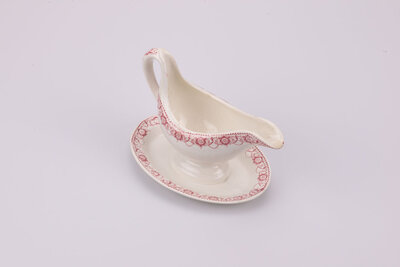 Saucière vintage en faïence de chez Boch Frères dans la collection Ramona