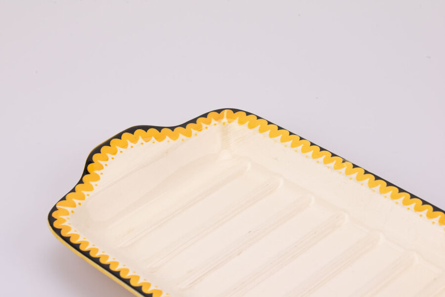 Plat de service vintage en porcelaine de chez Villeroy & Boch