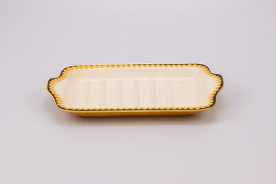 Plat de service vintage en porcelaine de chez Villeroy & Boch