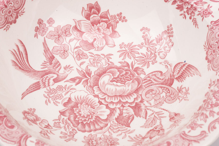 Saladier vintage en porcelaine de chez Ridgway Windsor