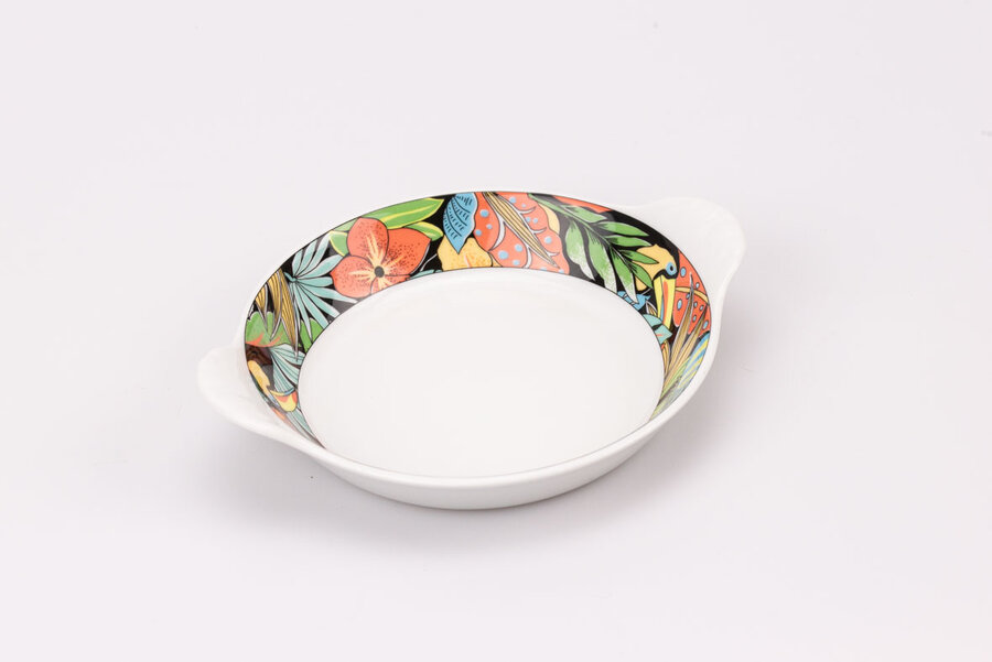 Petit bol vintage en porcelaine de chez Pillivuyt de la collection Toucan