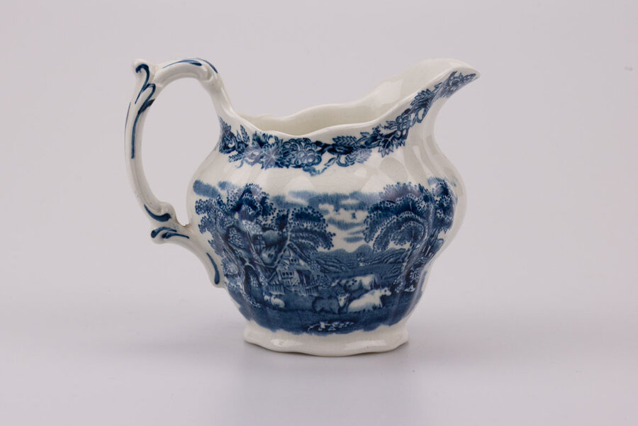 Pot à lait vintage en porcelaine de Booths British Scenery 