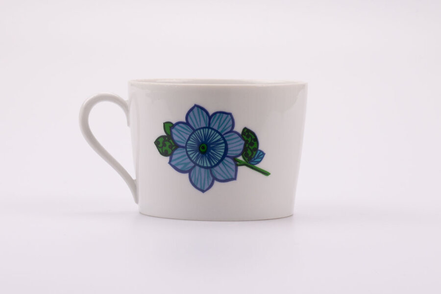 Tasse à café vintage en porcelaine Seltmann Weiden