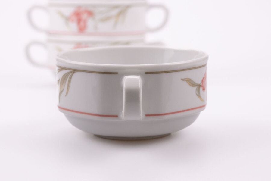 Bols à soupe vintage en porcelaine Bauscher Weiden Bavaria