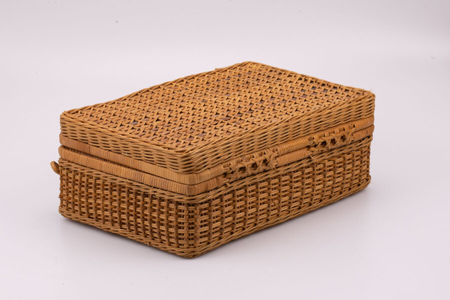Panier pique-nique en osier