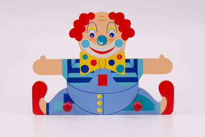 Porte-manteau fabriqué en 1989 par Alfred Mertens à Pfullingen (Allemagne).