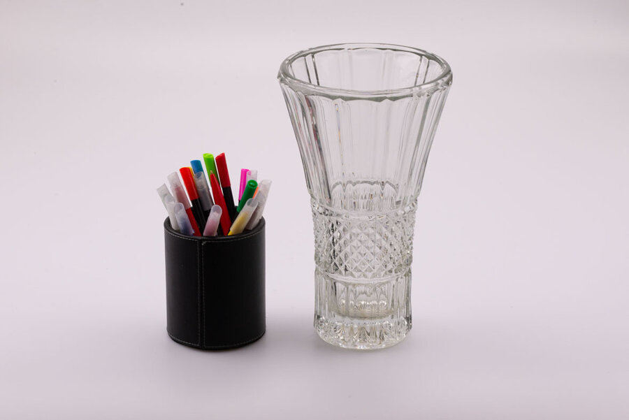 Grand vase en verre