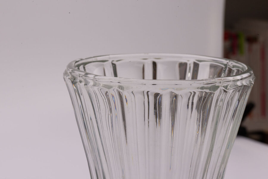 Grand vase en verre